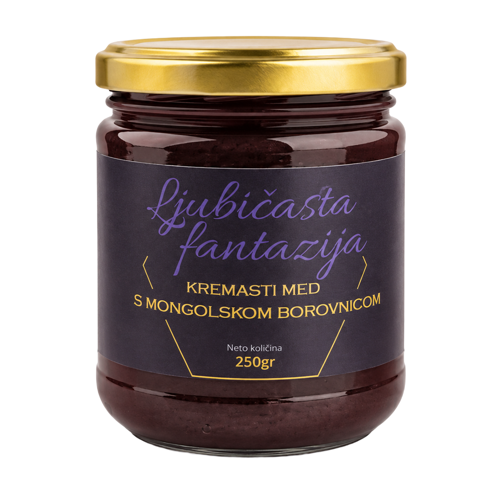 Kremasti Med Ljubičasta Fantazija 250g