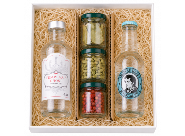 Poklon Paket Gin Templar ghost Yuzu i Tonic water sa začinima_ExoticKing